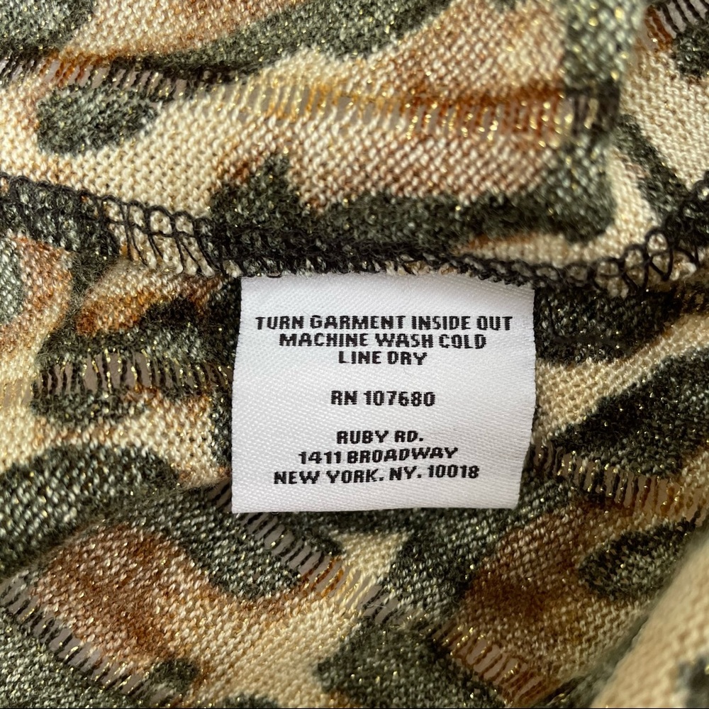 Ruby Rd. Petite Leopard Print Open Front Cardigan… - image 7